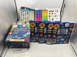 ART EXPLOSION 800,000 Clip Art Library Big Box Software PC-34 CD ROM Disks - Picture 1 of 5