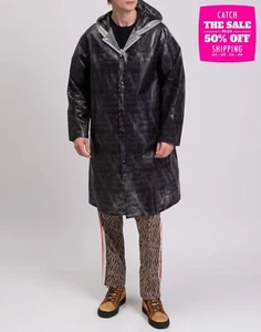 RRP €1343 UNDERCOVER JUN TAKAHASHI x VALENTINO Rain Coat Size 1 S Made in Japan - Imagen 1 de 8