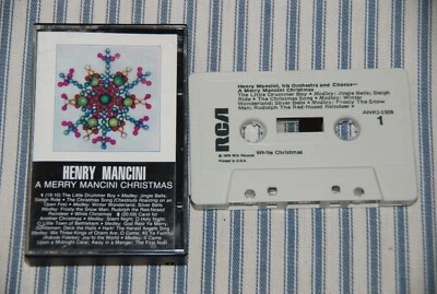 Henry Mancini - A Merry Mancini Christmas - Vintage Cassette Tape - Image 1 of 4