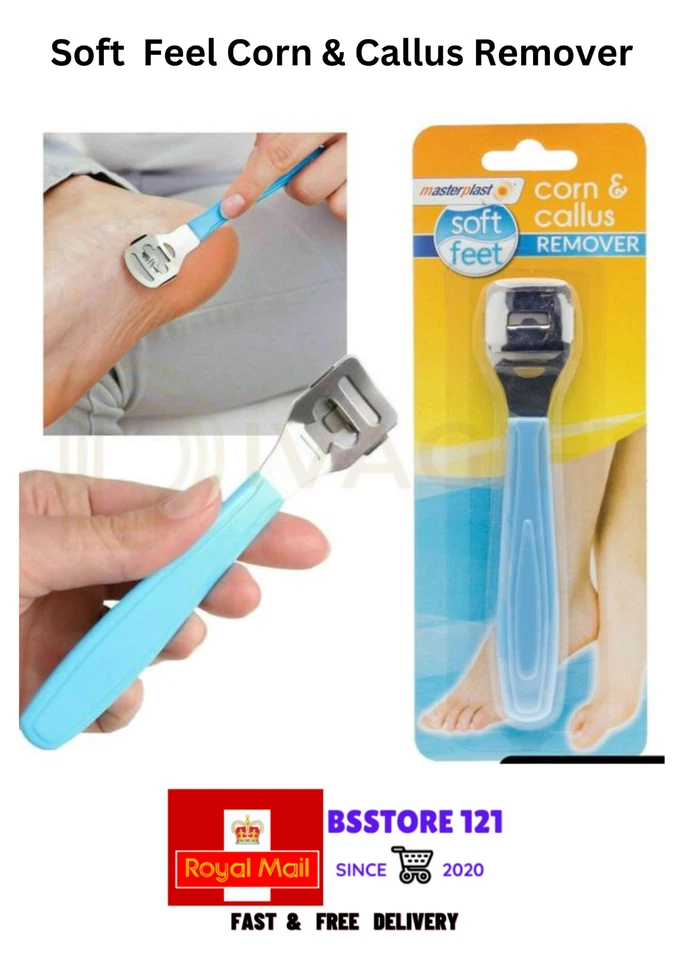 MASTERPLAST Corn and Callus Remover Feet, Foot Legs Tool Cut Grind Medical Hand Held Handle