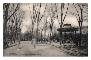 C003132     CREMONA    IL  GIARDINO  DI  PIAZZA   ROMA     ANIMATA      VG  1907 - Picture 1 of 2