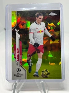 2019-20 Topps Chrome UCL rifrattore giallo zaffiro /99 Marcel Sabitzer #32 - Foto 1 di 2