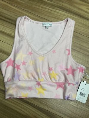 PJ Salvage Bralette Lounge Top Acogedor Suave Estrellas Talla Pequeña Nuevo con Etiquetas Pijama Foto 1 de 4