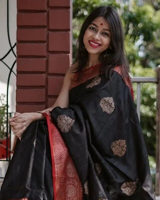 Nuevo Lo último indio paquistaní mujer saris ropa de fiesta boda sari diseñador pesado Foto 1 de 4