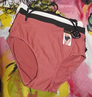 3 НОВЫЕ ХИПСТЕРСКИЕ ТРУСИКИ PRIMA VALENTINA 871379 RS/BK ИЗ МИКРОФИБРЫ GOODBBYE ЖИВОТ M - Изображение 1 из 2