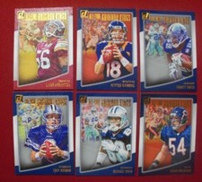 2018 Donruss All Time Gridiron Kings Canvas Stock You Pick from Drop List