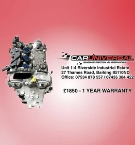 Fully Reconditioned Ford Fiesta 1.0 Bare Engine SUPPLY&FIT service 12-19 in EXC! - Picture 1 of 2