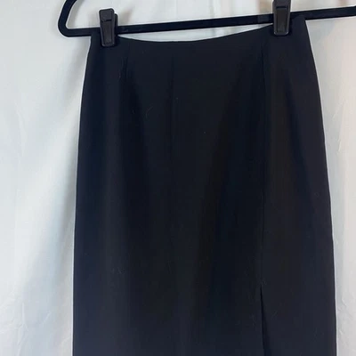 Falda lápiz negra Oscar De La Renta para mujer talla 2 Foto 1 de 4