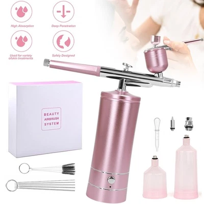 Cordless Airbrush Kit with Compressor Handheld Rechargeable Air Brush Gun Kit - image 1 of 4