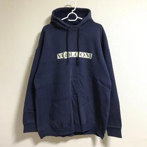 Volcom Vintage Skate Logo Parka Men's L Navy 90s Old School Excellent Condition - Picture 1 of 8