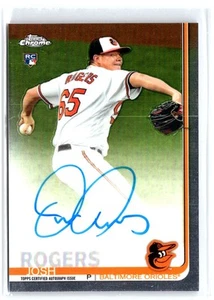 2019 Topps Chrome #RA-JR Josh Rogers Rookie Autographs - Picture 1 of 2