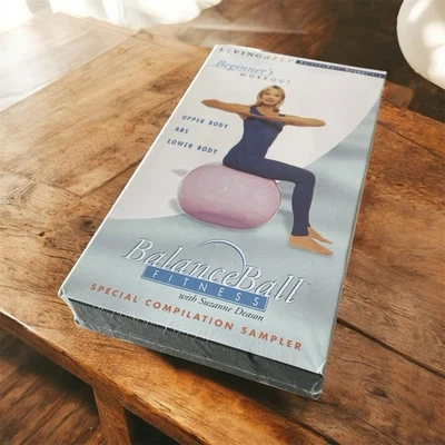 Balance Ball Compilation Sampler with Suzanne Deason VHS GAIAM New - Image 1 of 4