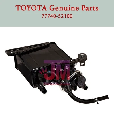 Conjunto de bote de carbón TOYOTA 77740-52100 para Scion xA xB 1NZ-FE JDM genuino Foto 1 de 2