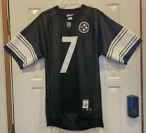 Camiseta Ben Roethlisberger #7 Pittsburgh Steelers NFL Reebok Talla Pequeña  - Imagen 1 de 5