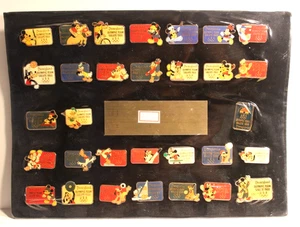 Disneyland 1988 Olimpiadi Squadra USA Saluto Spille Set di 31 Edizione Limitata - Foto 1 di 5