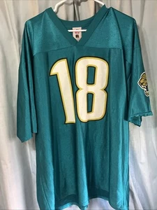 Camiseta #18 Matt Jones Jugadores NFL 2006 Jaguars Excelente Estado Para Hombre XL - Imagen 1 de 6