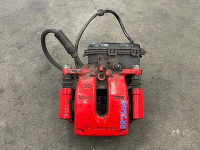 ⭐2014-2019 MERCEDES CLA45 AMG PINZA DISCO FRENO TRASERO DERECHO ROJO OEM LOTE2645 Foto 1 de 4