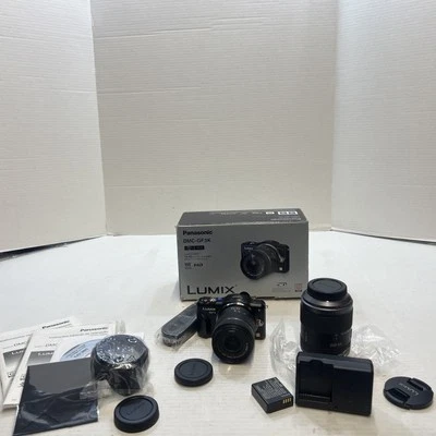 LUMIX DMC-GF3K Micro Four Thirds Digital Camera F3.5-5.6 +45-200 lens - Image 1 of 4