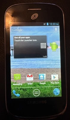 Samsung Galaxy Centura SCH-S738C 8 GB Cell Phone (Tracfone) Gray Very Good Used - Image 1 of 3