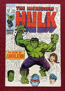 The Incredible Hulk #116 VF/NM (Marvel Comics June 1969) - Picture 1 of 5