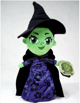 Peluche exclusivo de Universal Studios Wicked For Good Wizard of Oz ELPHABA BRUJA Foto 1 de 4
