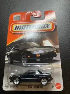 2025 Matchbox Black 1984 Toyota MR2  08/125 Lights Up - Picture 1 of 2