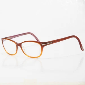 Gafas de lectura TOM FORD TF5142 marrón púrpura para mujer hechas en Italia + estuche - Imagen 1 de 8