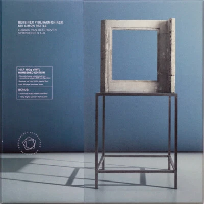 Beethoven Nine Symphonies SIR SIMON RATTLE BPHR 10 LP Box New Sealed - Image 1 of 4