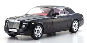 New Kyosho Rolls Royce Phantom Coupe 2008 1:18 Model Car Black KS08862DBK KidBX - Foto 1 di 5