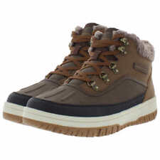 Weatherproof Men's Slope Size 9 Lace-Up Sneaker Boot, Brown