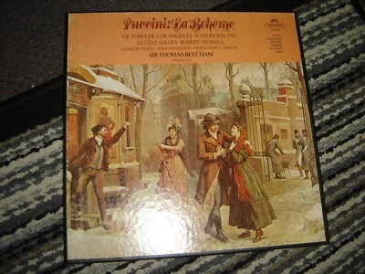 Bjoerling - Beecham-Puccini: LA Boheme Victoria De Los Angelis 1974 Box Set E/M- - Image 1 of 3