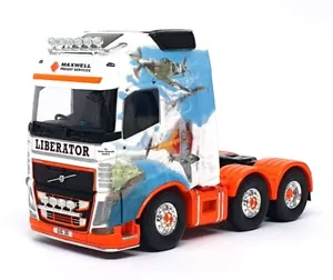 Corgi 1/50 Scale CC16007 - Volvo FH Truck Maxwell Freight Liberator - White/Blue - Picture 1 of 6