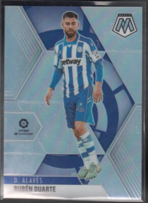 RUBEN DUARTE 2020-21 Panini Mosaic La Liga Soccer #68 Alaves Silver Prizm - Image 1 of 2