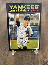Tommy Kahnle 2020 Topps Heritage Baseball Card 537  New York Yankees