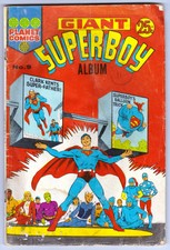 Giant Superboy album #9 1972 superman comic planet comics rare