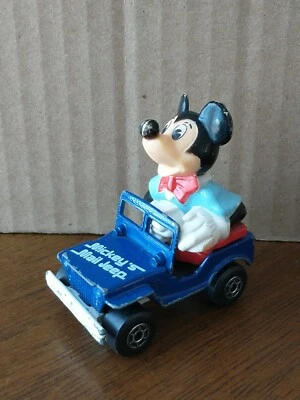 1979 Vintage Mickey Mouse Mail Jeep Matchbox | Walt Disney Productions 2.5" - Image 1 of 4