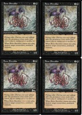 MTG: BONE SHREDDER Urza's Legacy UNCOMMON; played, Excellent condition x4