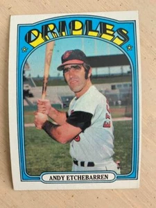 1972 Topps # 26 Andy Etchebarren Card Baltimore Orioles FREE SHIPPING - Picture 1 of 2
