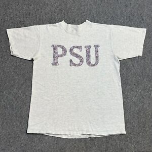 Vintage 90s Penn State Nittany Lions Single Stitch T-Shirt Large Paisley Logo