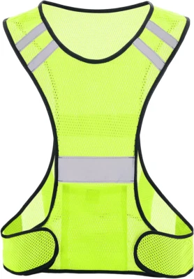 Reflective Running Vest, High Visibility Running Gear with Large Pocket - Image 1 of 4
