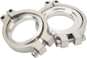 Fit TiAL 44mm Wastegate V Band Clamp Set Kit with Screws Nuts and Seals T304 - Picture 1 of 9
