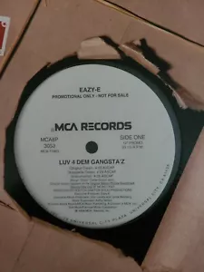 Eazy-E "Love 4 Dem Gangsta'z" - Picture 1 of 1
