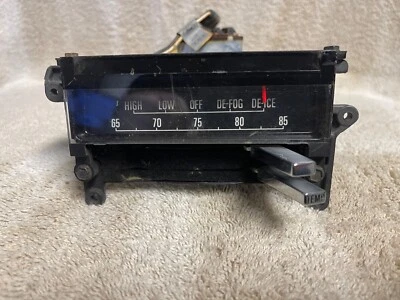 CONTROLE CLIMÁTICO NOS FORD D1SA-19C742-AA 1968 -1971 THUNDERBIRD MARK III - Imagem 1 de 4