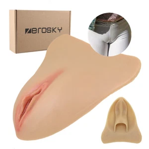 Men CONTROL PANTY Gaff Panties Insertable Pads Vagina Underwear Crossdresser TG - Picture 1 of 9