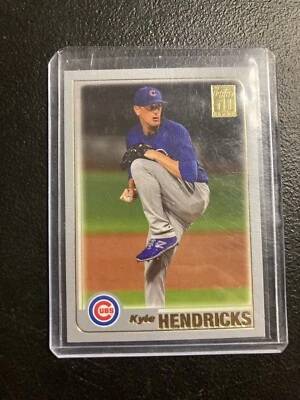 2021 Topps Archives 2001 Topps Silver /99 Kyle Hendricks #234 - Image 1 of 2
