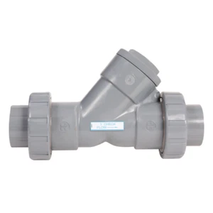 HAYWARD YC10125TU 1-1/4" Y-CHECK Flanged PVC Valve - Picture 1 of 3