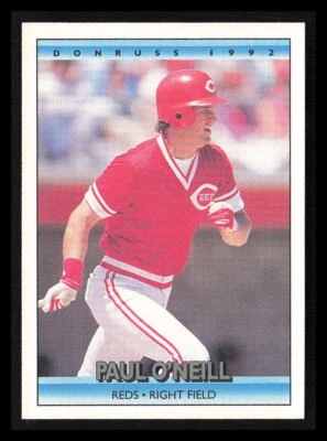 Paul O'Neill 1992 Donruss #63  Cincinnati Reds - Image 1 of 2
