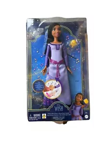 Disney's Wish Movie Singing Asha Of Rosas bambola prezzo consigliato £ 29,99 regalo ragazze nuova - Foto 1 di 14