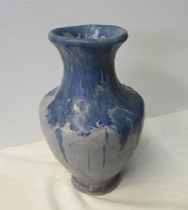 Antique Art Pottery Vase ~ Handmade & Signed Vase ~ 7.5" High - Picture 1 of 7