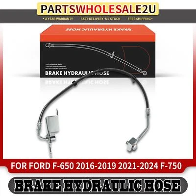 Manguera hidráulica de freno del lado del conductor delantero para Ford F-650 F-750 2016-2019 2021-2024 Foto 1 de 4